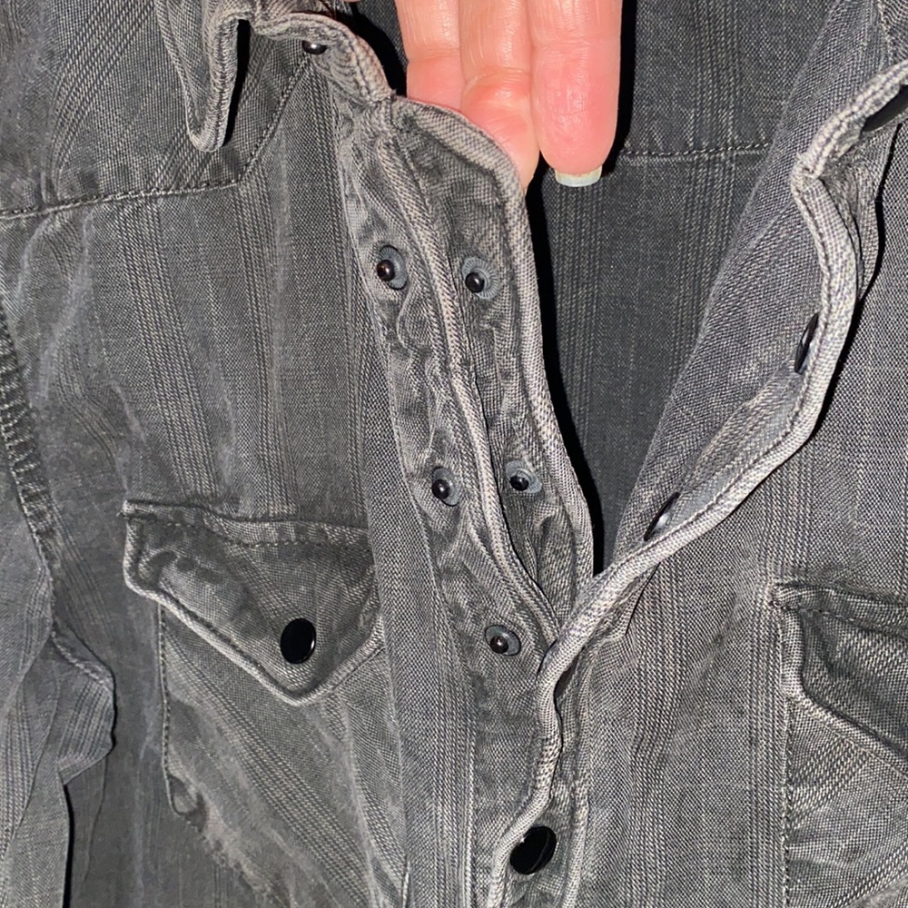 Rogue black denim rugged long sleeve shirt - Picture 11 of 11